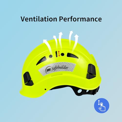 SAFEBUILDER Safety Helmet with Visor Bluetooth Ear Muffs SNR 26dB Hard Hat with Visors Mounted Ear muff Hardhats Vented ANSI Z89.1