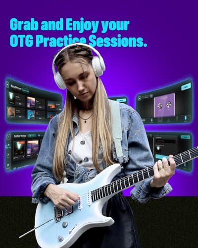Enya Electric Guitar Inspire 39" Smart Electric Carbon Fiber Guitarra with 15W Wireless Speaker, 20 Distinct Tones, Onboard Presets, Charging Cable, Adjusting Wrench, and Gig Bag