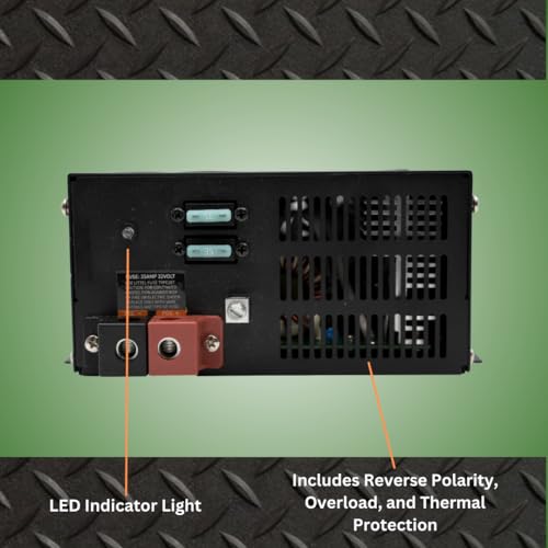 PowerMax PM3-100LK 110V to 12V DV Power Supply Converter Charger for RV 100 Amp -Grade Voltage Converter Modified SINE Wave Inverter
