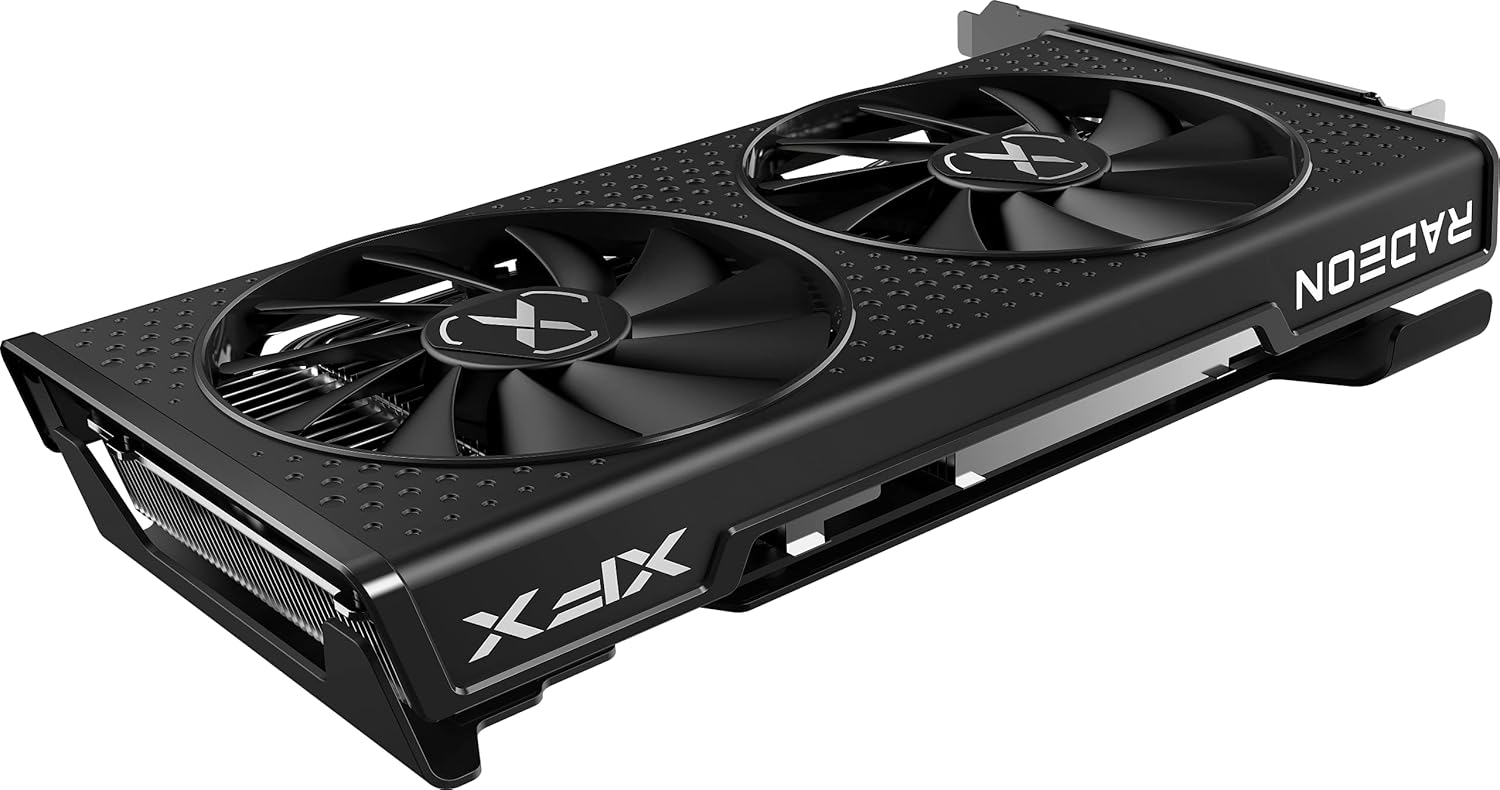 XFX Speedster SWFT210 Radeon RX 6600 XT CORE Gaming Graphics Card with 8GB GDDR6 HDMI 3xDP, AMD RDNA 2 RX-66XT8DFDQ