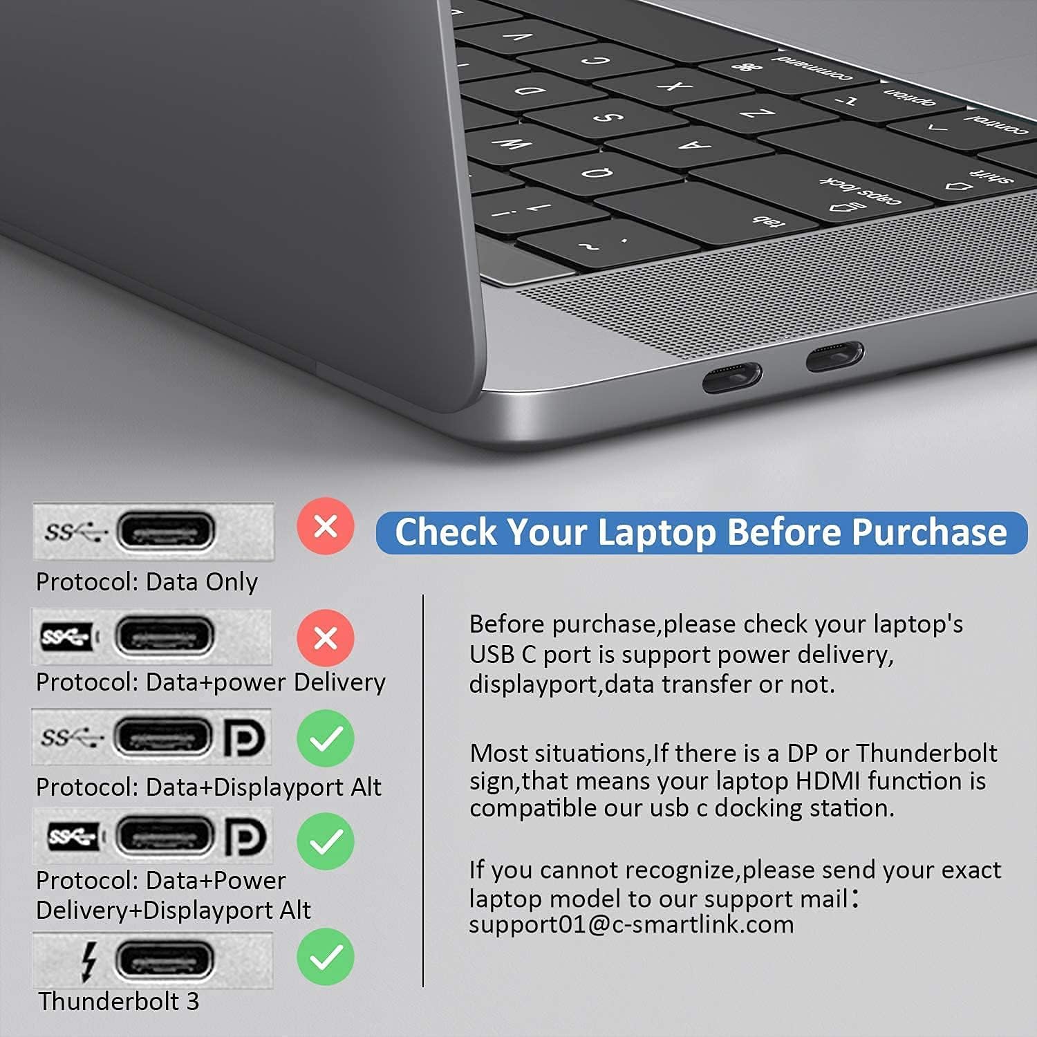 USB C Docking Station Dual Monitor, 9 in 1 USB C Hub to Dual HDMI Adapter,Ethernet,2 USB 3.0,1 USB 2.0 and SD/TF Card Reader,100W PD, for USB C Thunderbolt 3 Laptops Pack of 2