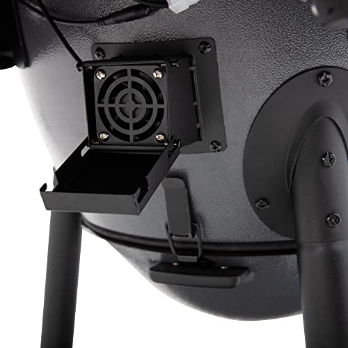 Char-Griller® AKORN® Kamado Charcoal Grill and Smoker with Cast Iron Grates, Warming Rack and Locking Lid with 445 Cooking Square Inches in Graphite, Model E16620