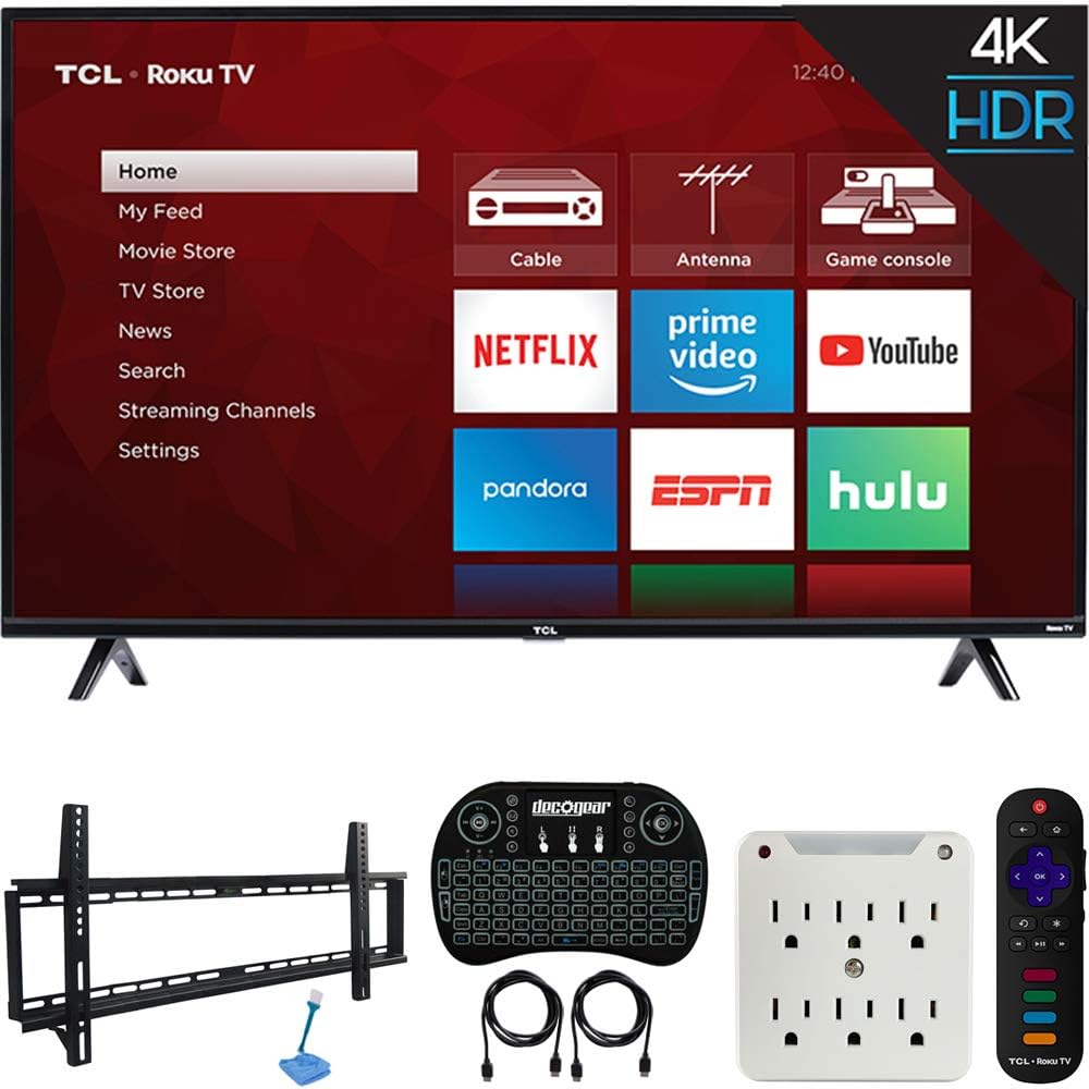TCL 4 55S425 54.6 2160p Smart LED-LCD TV - 16:9 - 4K UHDTV