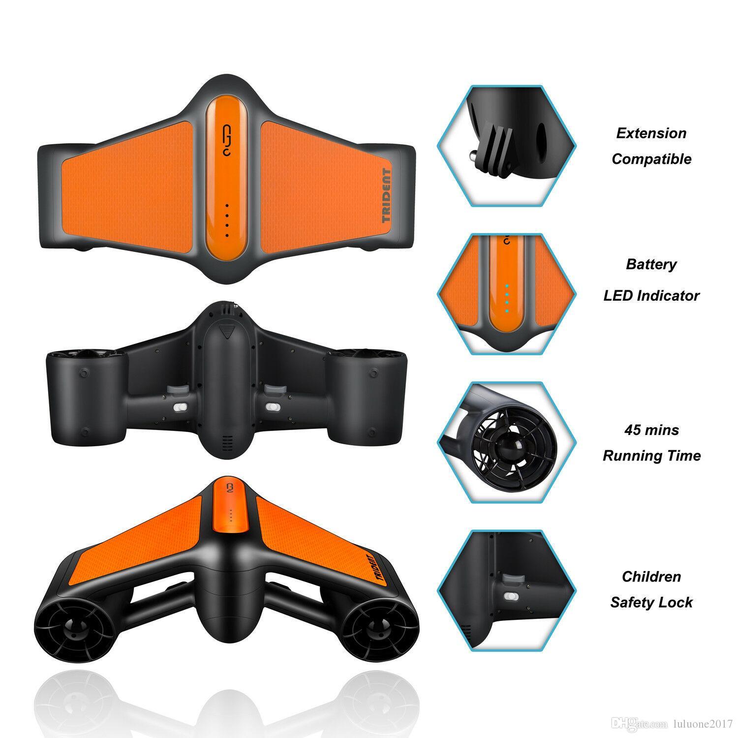 Geninno - Trident Underwater Scooter - Orange