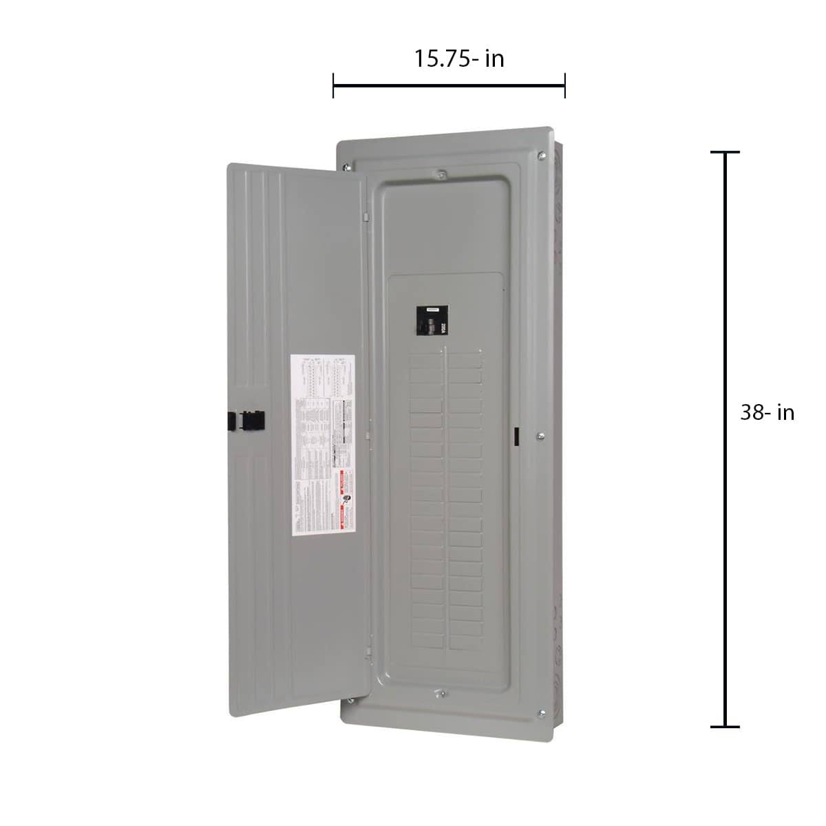 Siemens SN4040B1200 SN Series 200 Amp 40-Space 40-Circuit Main Breaker Plug-On Neutral Indoor Load Center