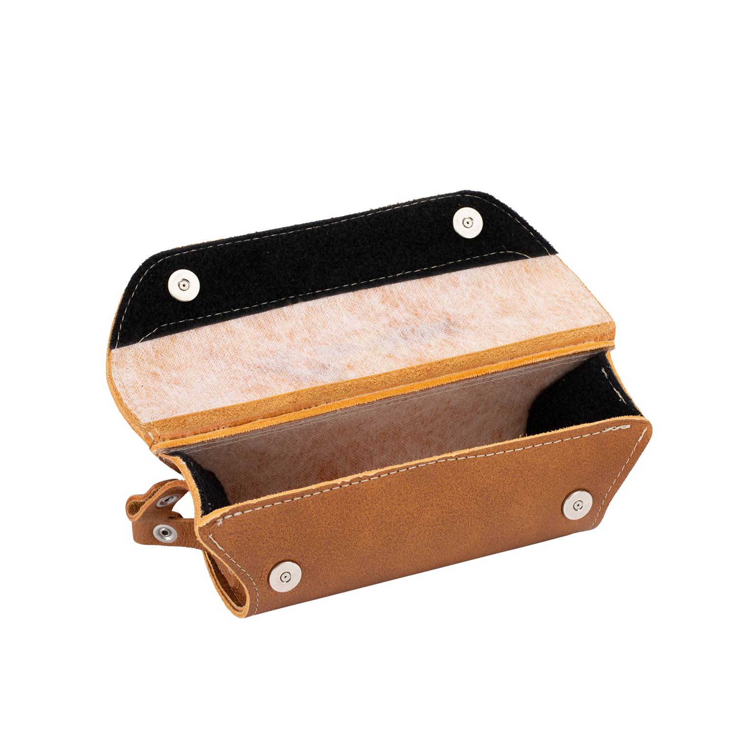 Indian Motorcycle Genuine Leather Windshield Bag - Desert Tan