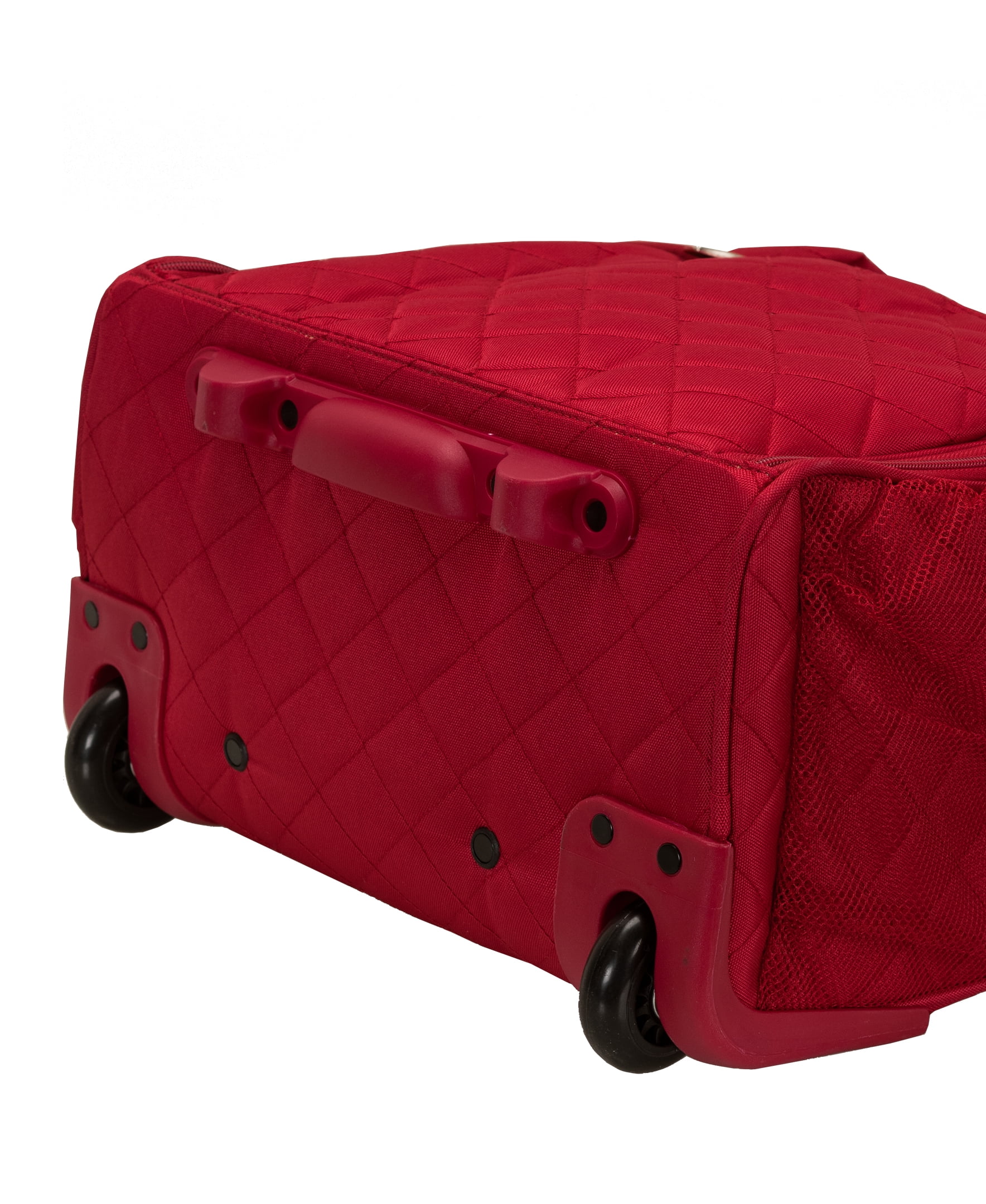 Rockland Luggage 15" Melrose Wheeled Underseat Softside Carry On BF31
