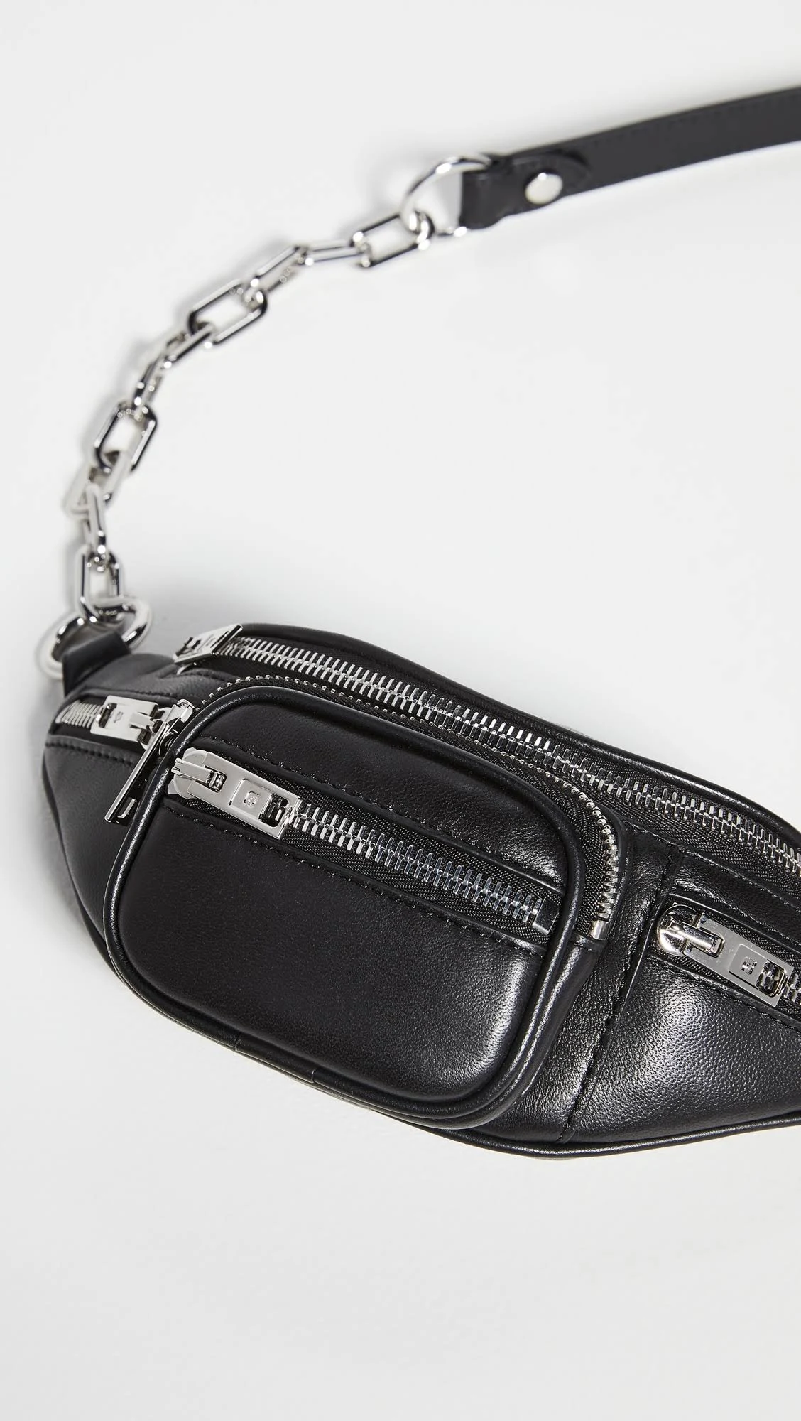 Alexander Wang Black Mini Attica Fanny Pack