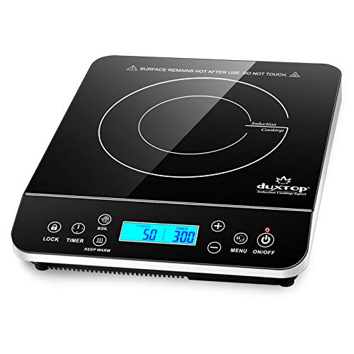 Duxtop Whole-Clad Tri-Ply Stainless Steel Induction Cookware Set, 10PC Kitchen Pots and Pans Set
