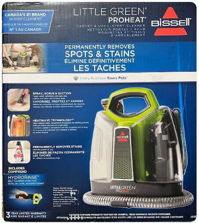 Bissell Little Green ProHeat Full-Size Floor Cleaning Appliances