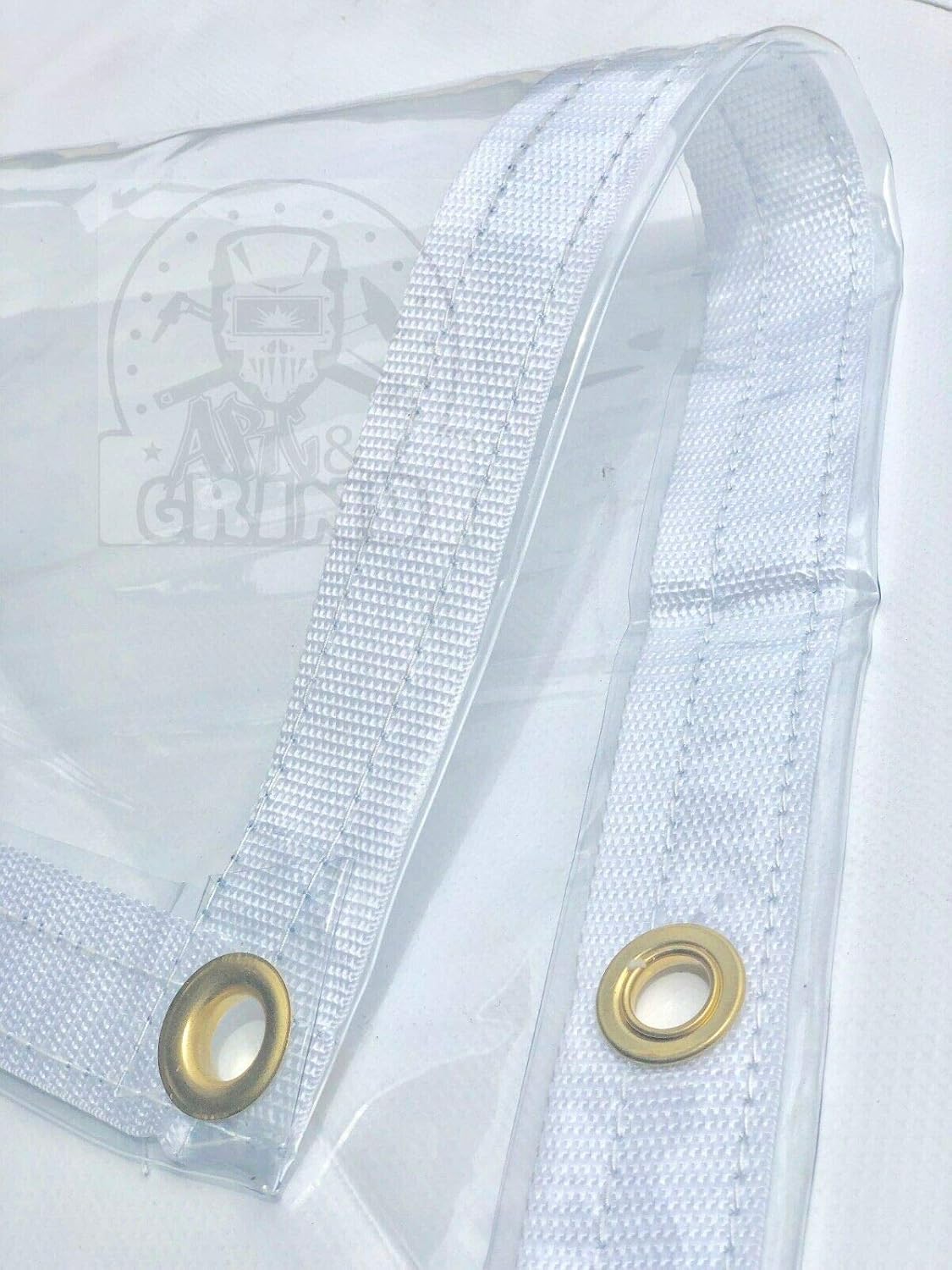 Clear PVC Vinyl Tarp Glass Patio Panels Fire Retardant (Choose Size) (7x9)
