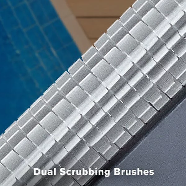 DOLPHIN Quantum Automatic Robotic Pool Cleaner with Extra-Large Filter Basket and Intense Waterline Scrubbing Power, Ideal for In-ground Swimming Pools up to 50 Feet