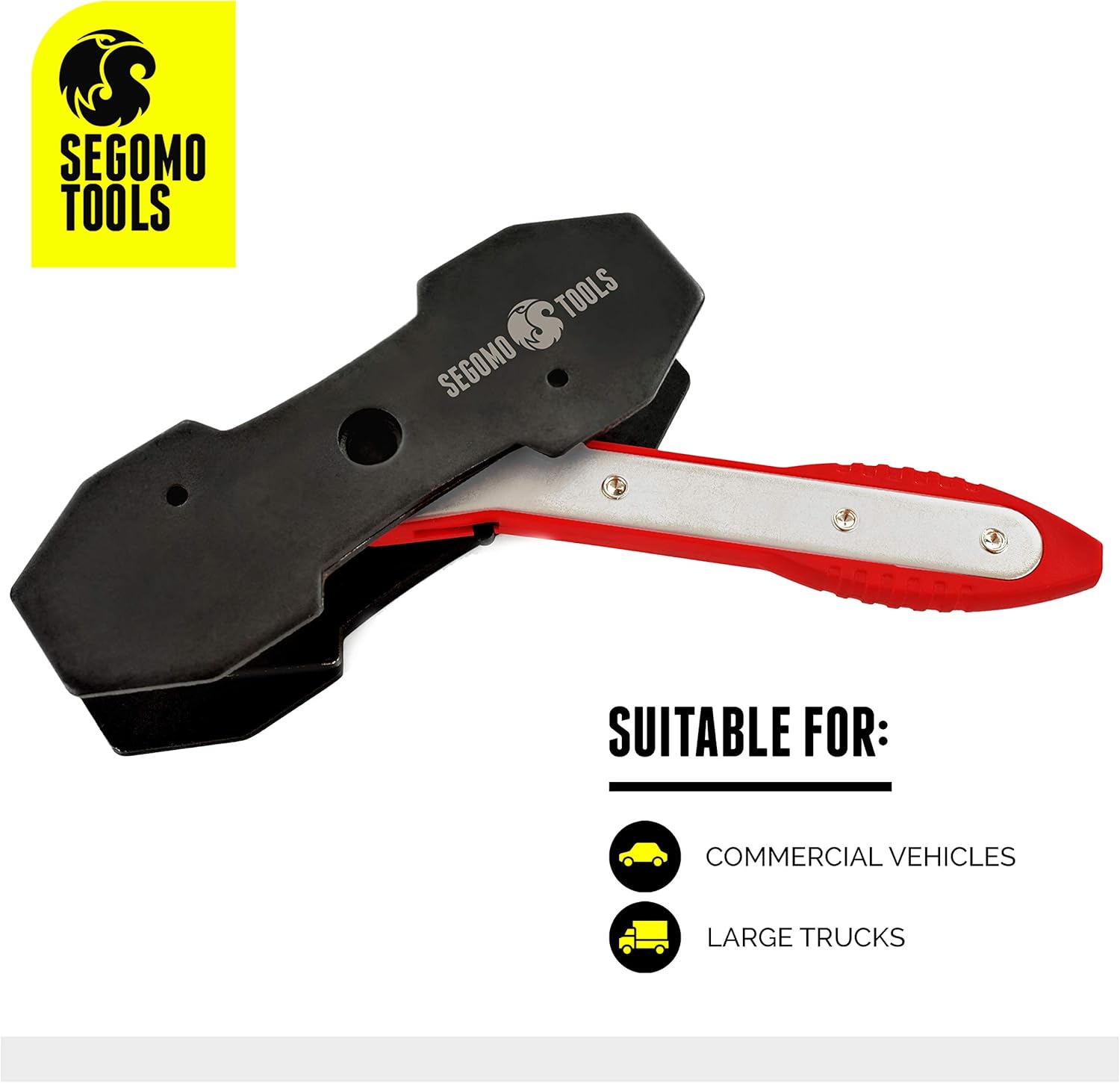 Segomo Tools Premium 360 Degree Ratcheting Brake Caliper Piston Tool | Brake Pad Spreaded | Brake Caliper Press Tool | Brake Caliper Tool | Brake Caliper Press - BCPT01 Pack of 2