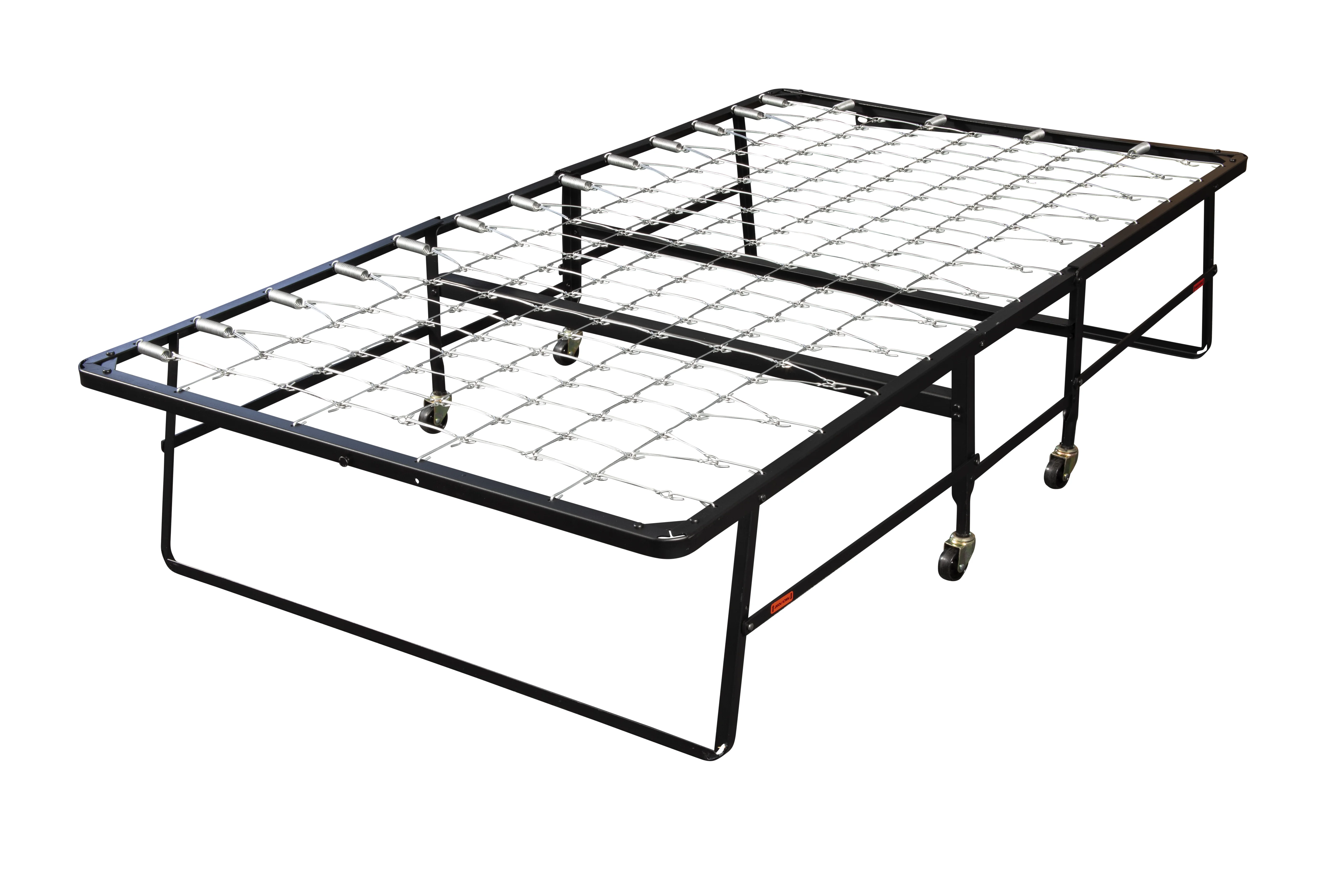 Hollywood Bed Rollaway Bed, Fiber Mattress, Twin, Steel Construction