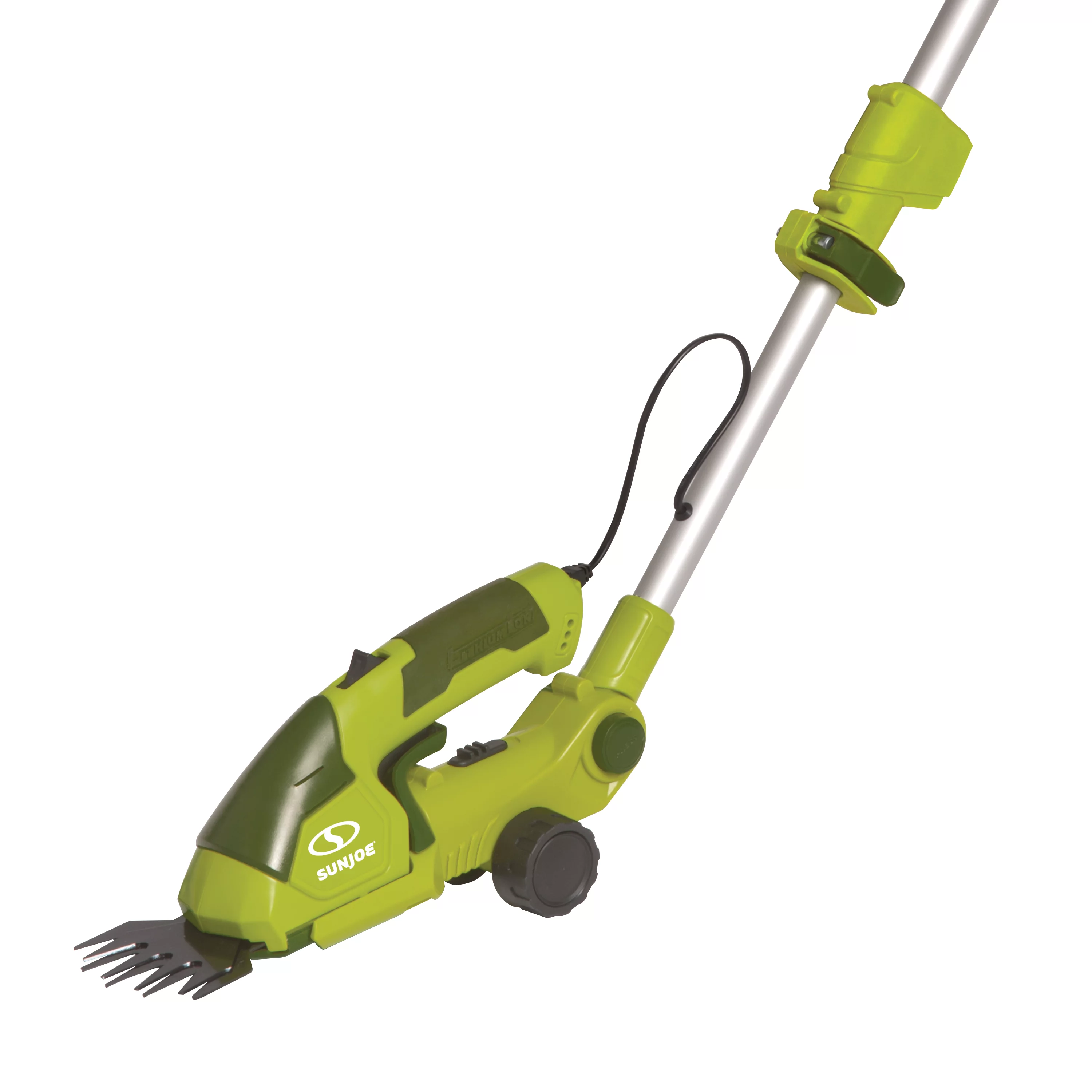 Sun Joe 2-in-1 Cordless Telescoping Grass Shear + Hedge Trimmer, 7.2-Volt - Curated Treasures Market