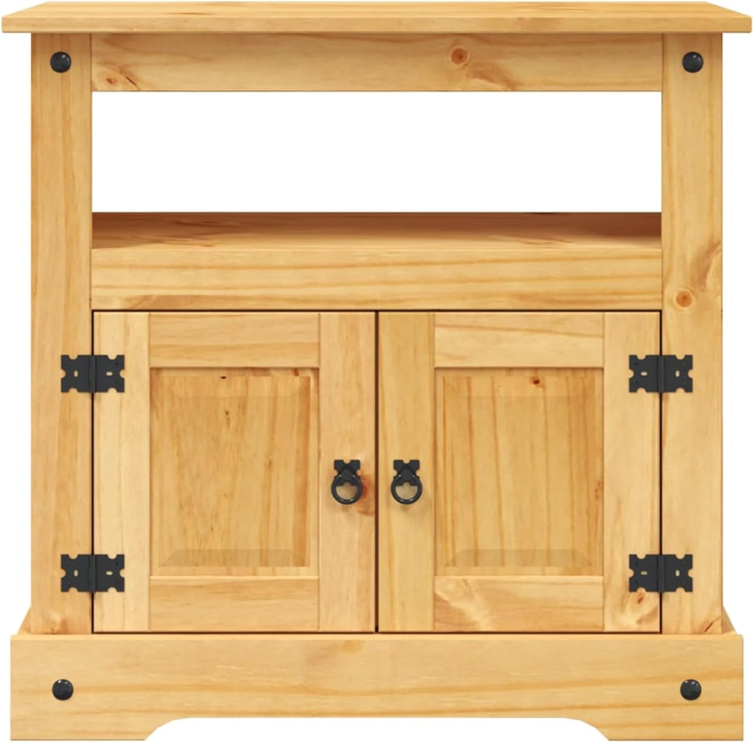 TV Stand Mexican Pine Corona 31.5"x16.9"x30.7" Television Stands Modern Entertainment Center TV Entertainment Center TV Stands for Living Room