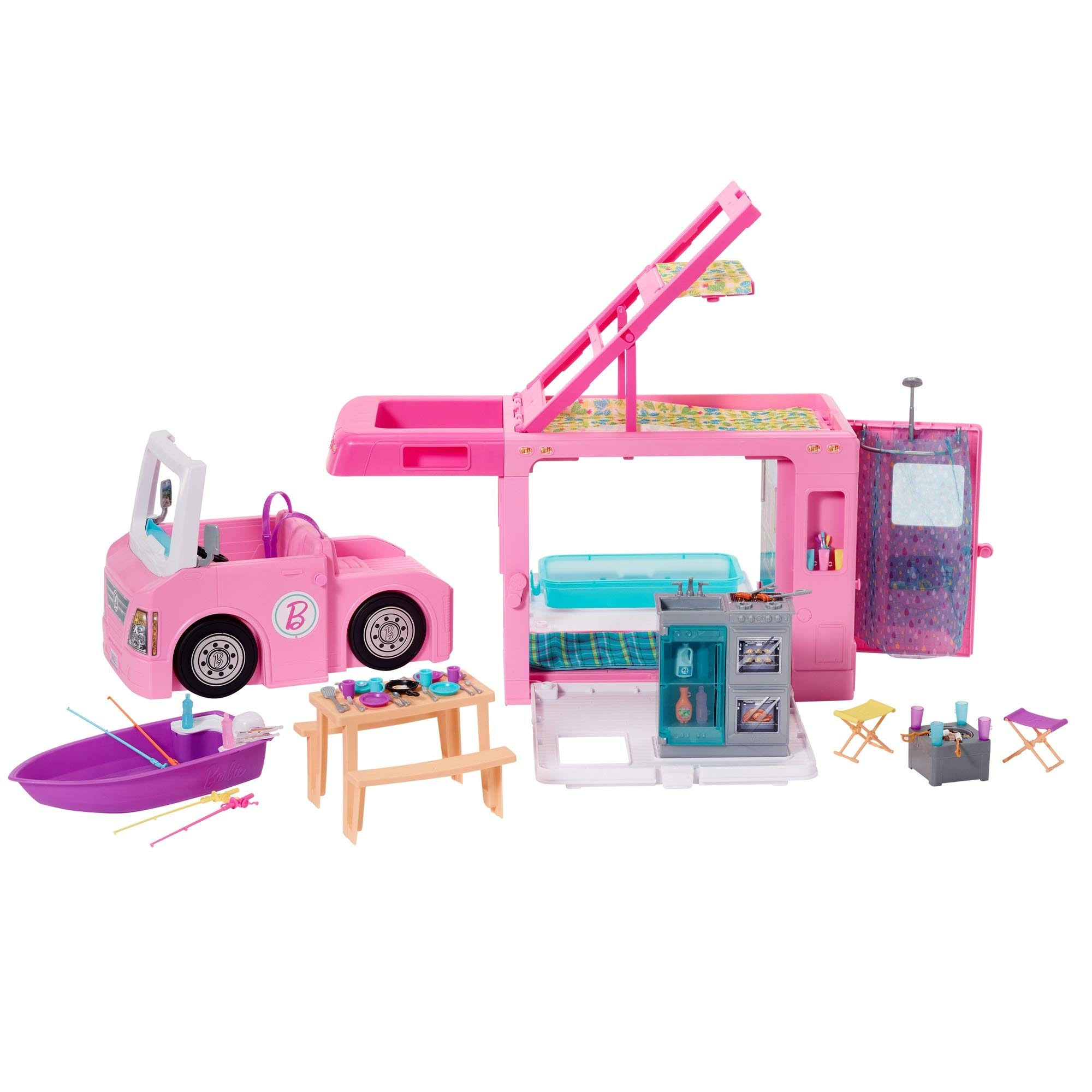 Barbie Dreamcamper, 3-in-1
