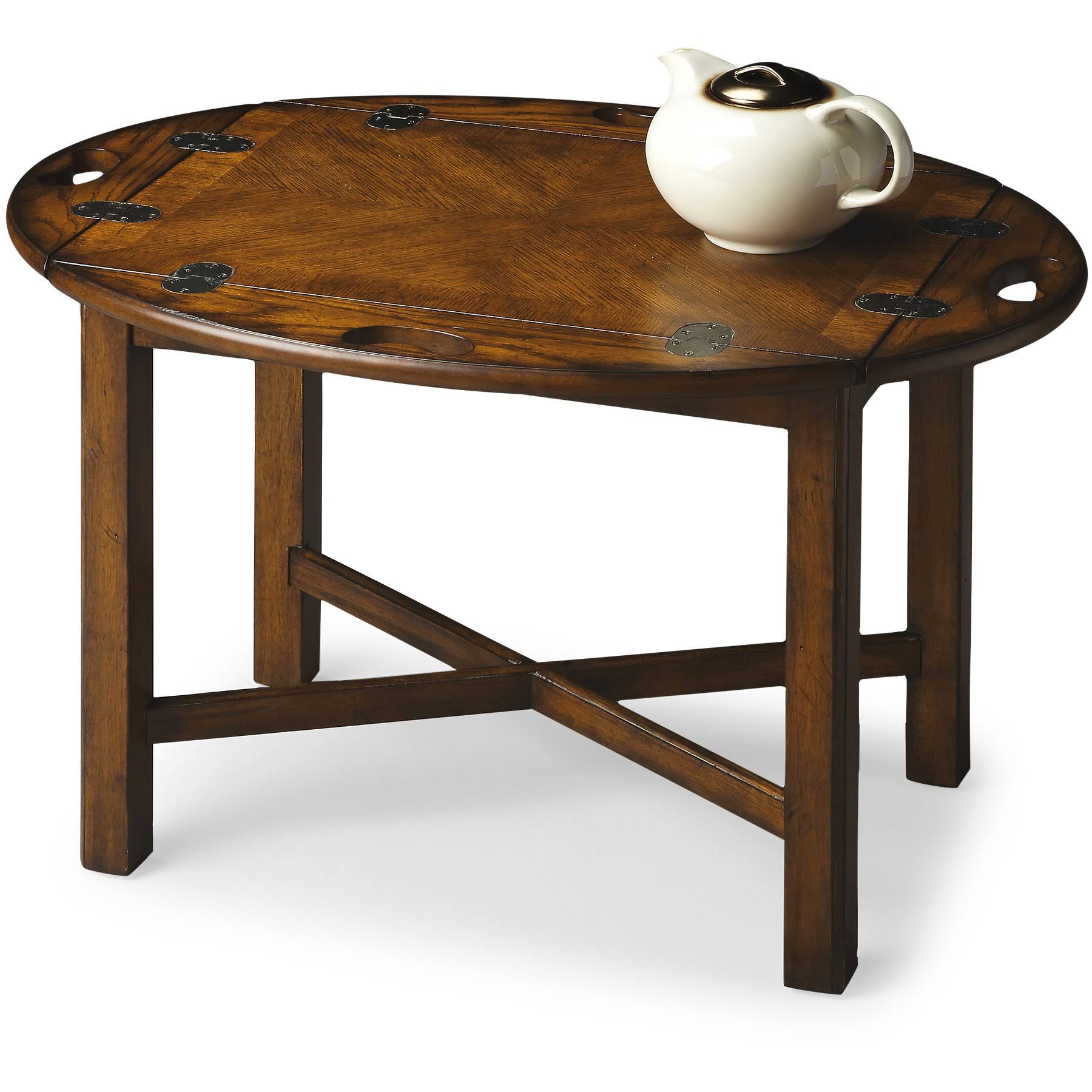 Butler Carlisle Butler Table, Vintage Oak