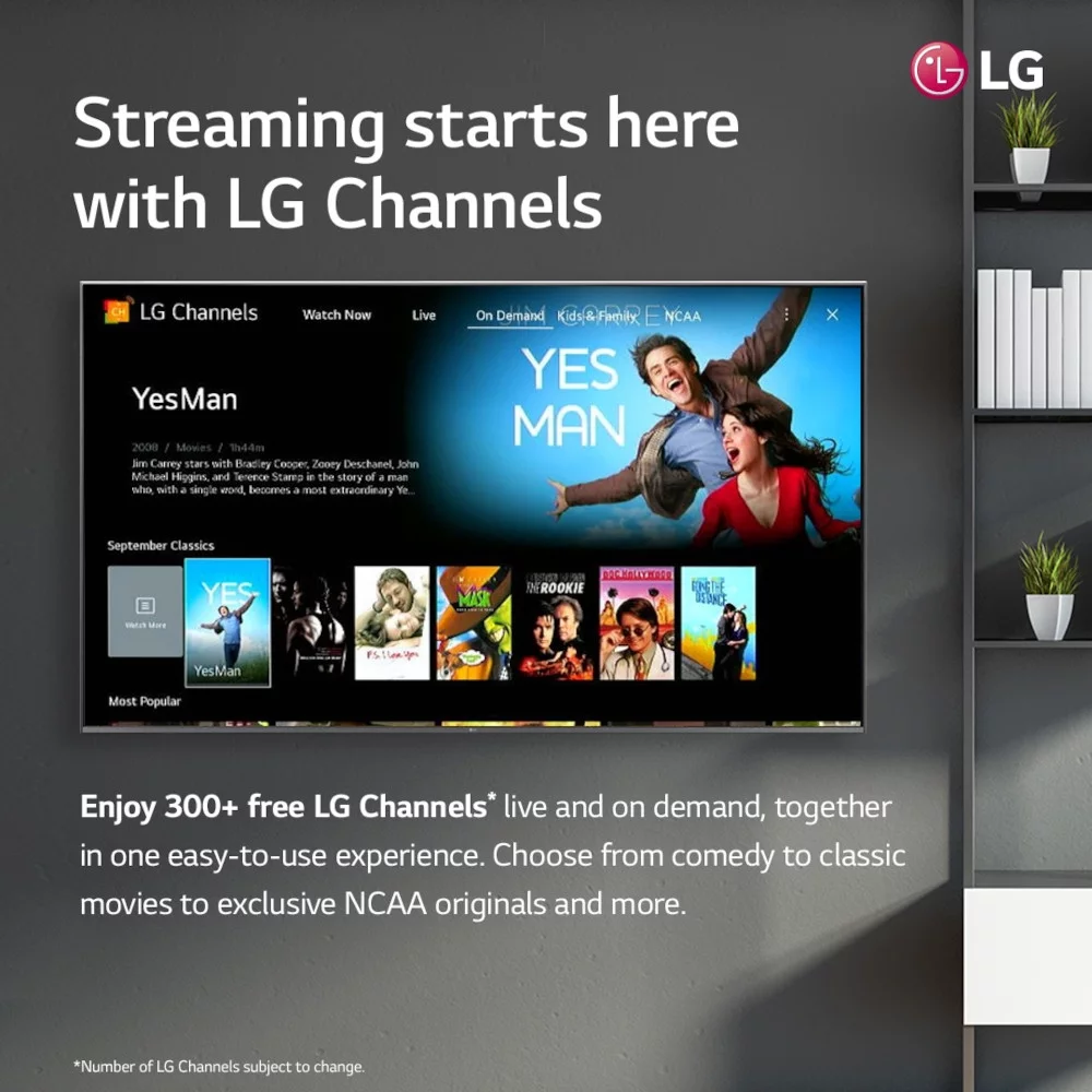 LG 75" Class 4K UHD 2160P webOS Smart TV - 75UQ7070ZUD