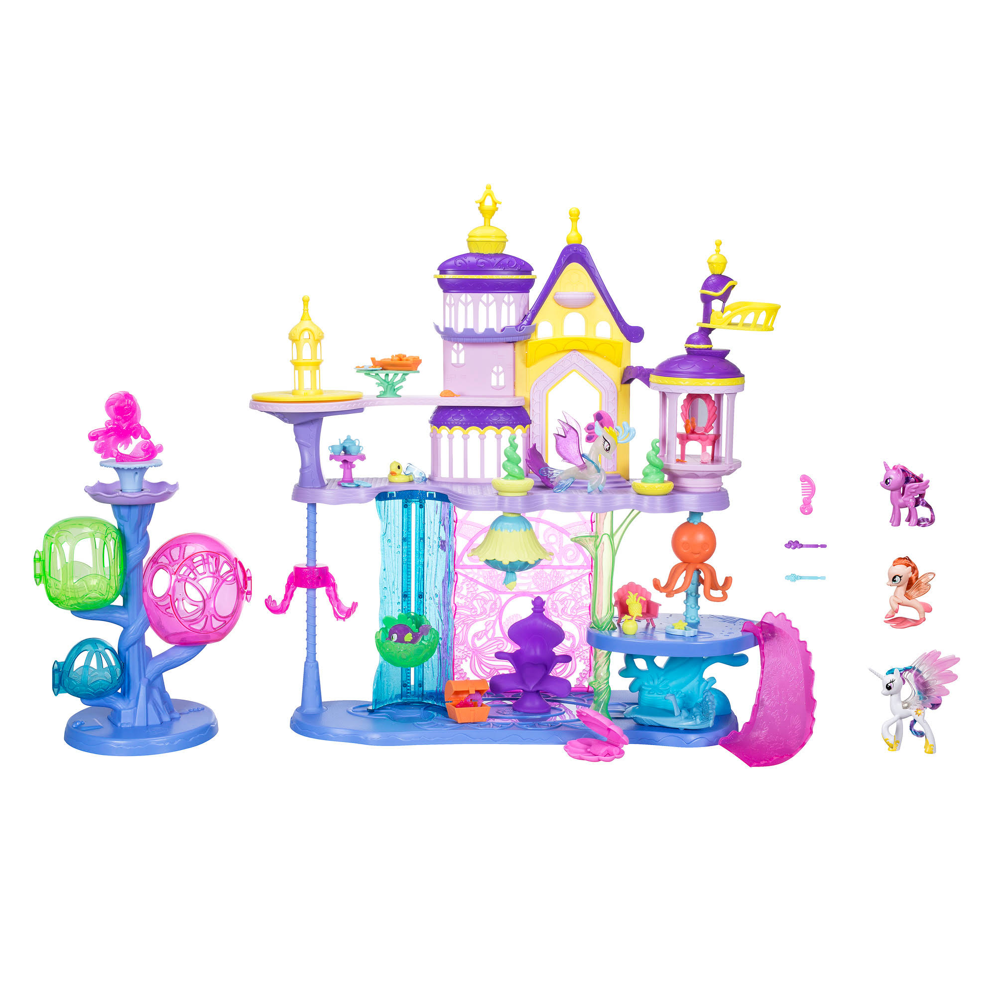 My Little Pony The Movie Canterlot u0026 Seaquestria Castle with Friends