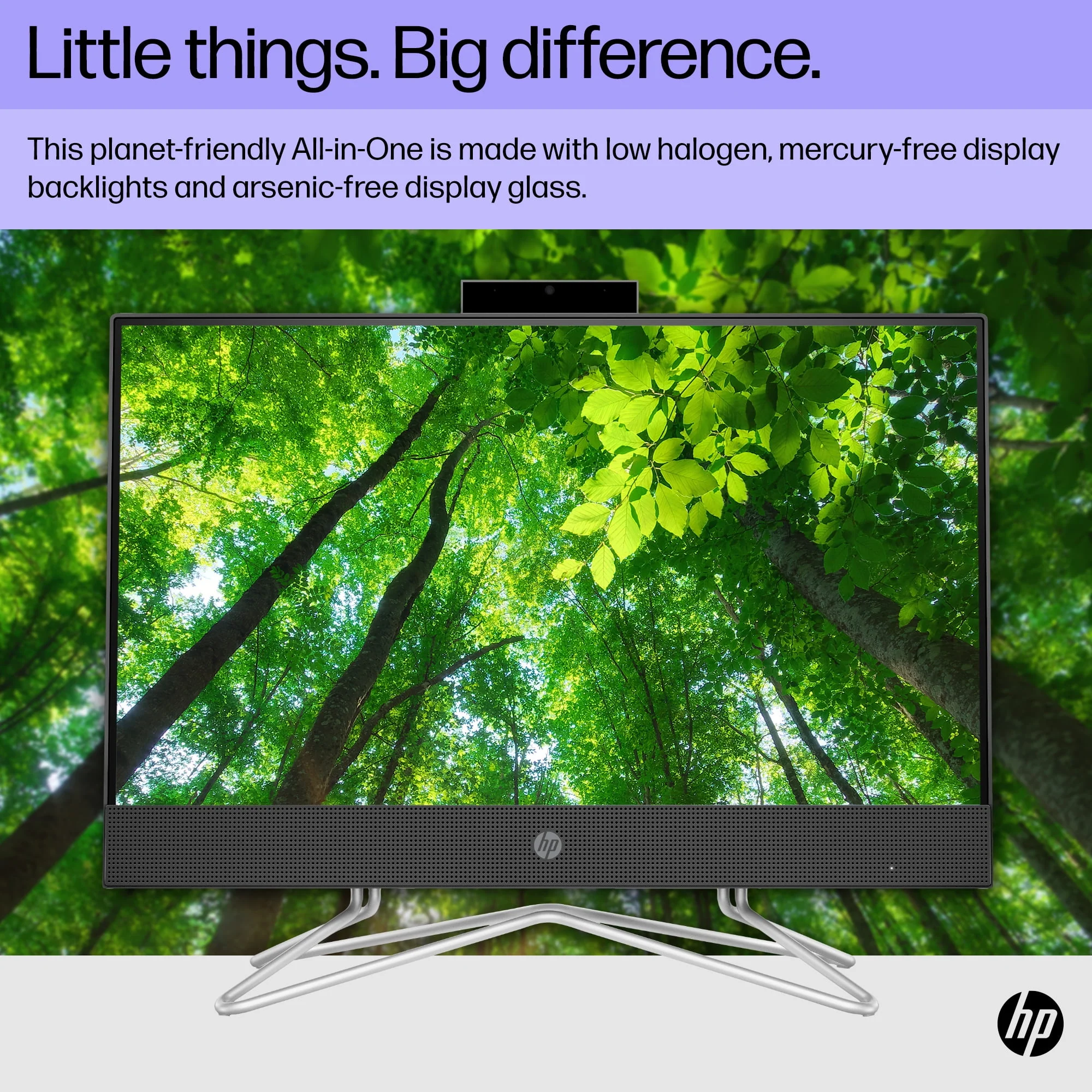 HP 21.5 All-in-One PC, Intel Pentium, 8GB Memory, 128GB SSD, Windows 11 Home S mode, White, 22-dd0143w