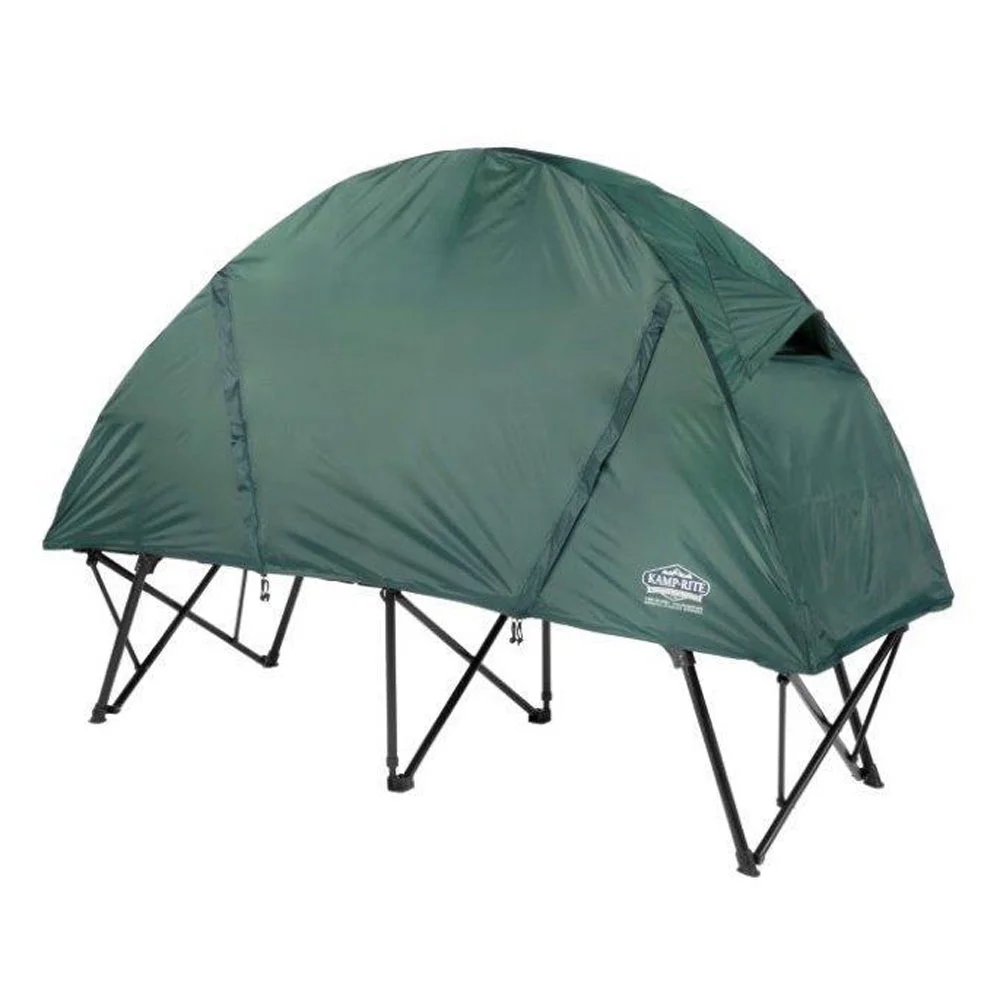 Kamp Rite XL Standard Compact Collapsible Backpacking Camping Tent Cot (2 Pack)