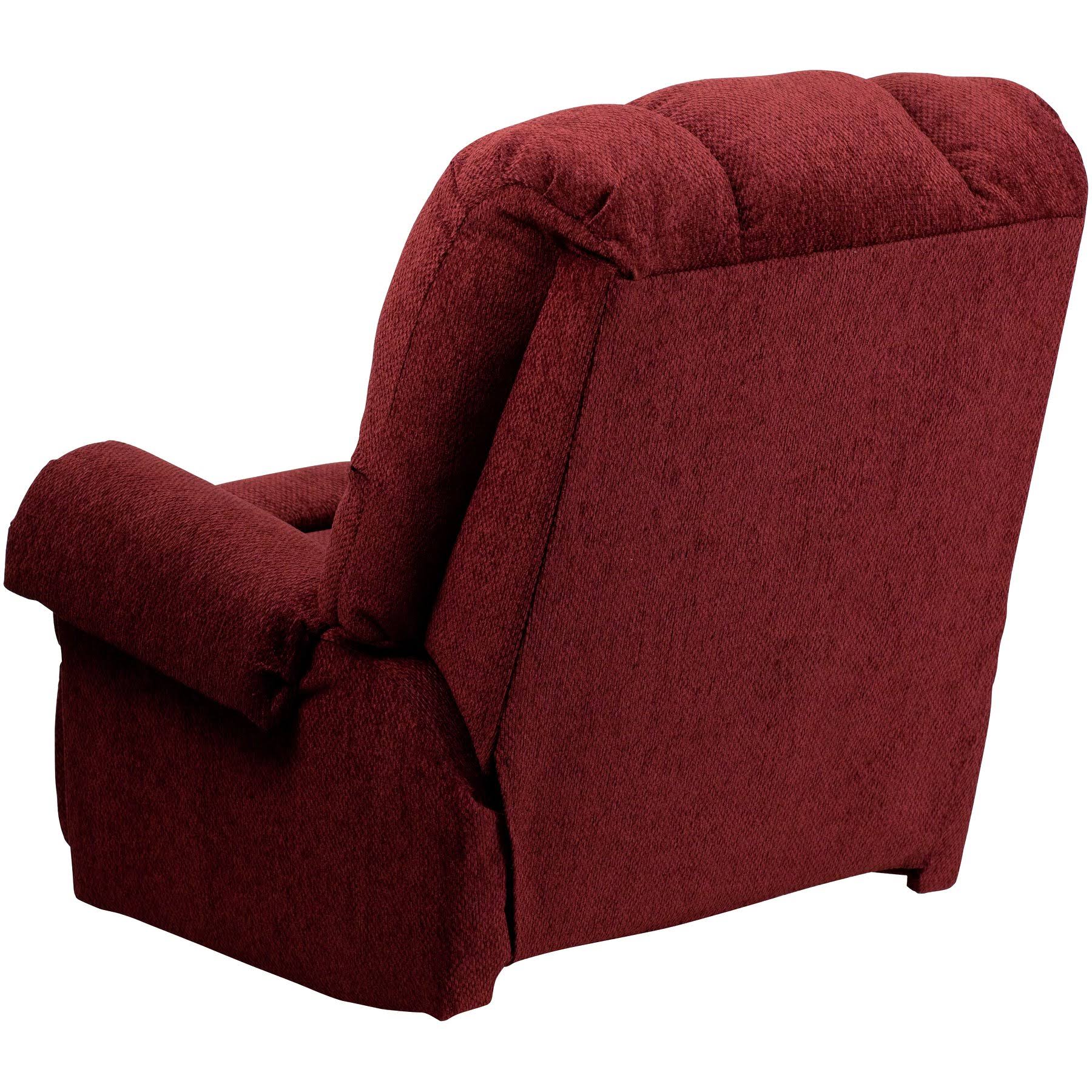 Flash Furniture Contemporary Tahoe Burgundy Chenille Rocker Recliner