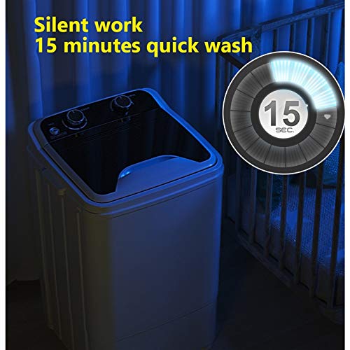YXCKG Household Washing Machine, Portable Washer and Dryer Combo, Small Washing Machine (41.5x39x64cm), Easy to Wash Clothes, Apartments Camping RV Use
