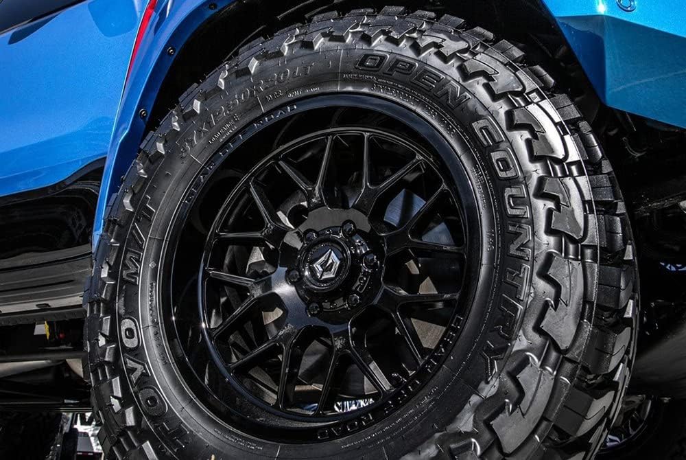 Gear Off Road 763B Raid 20x10 6x135-12mm Gloss Black Wheel Rim 20" Inch
