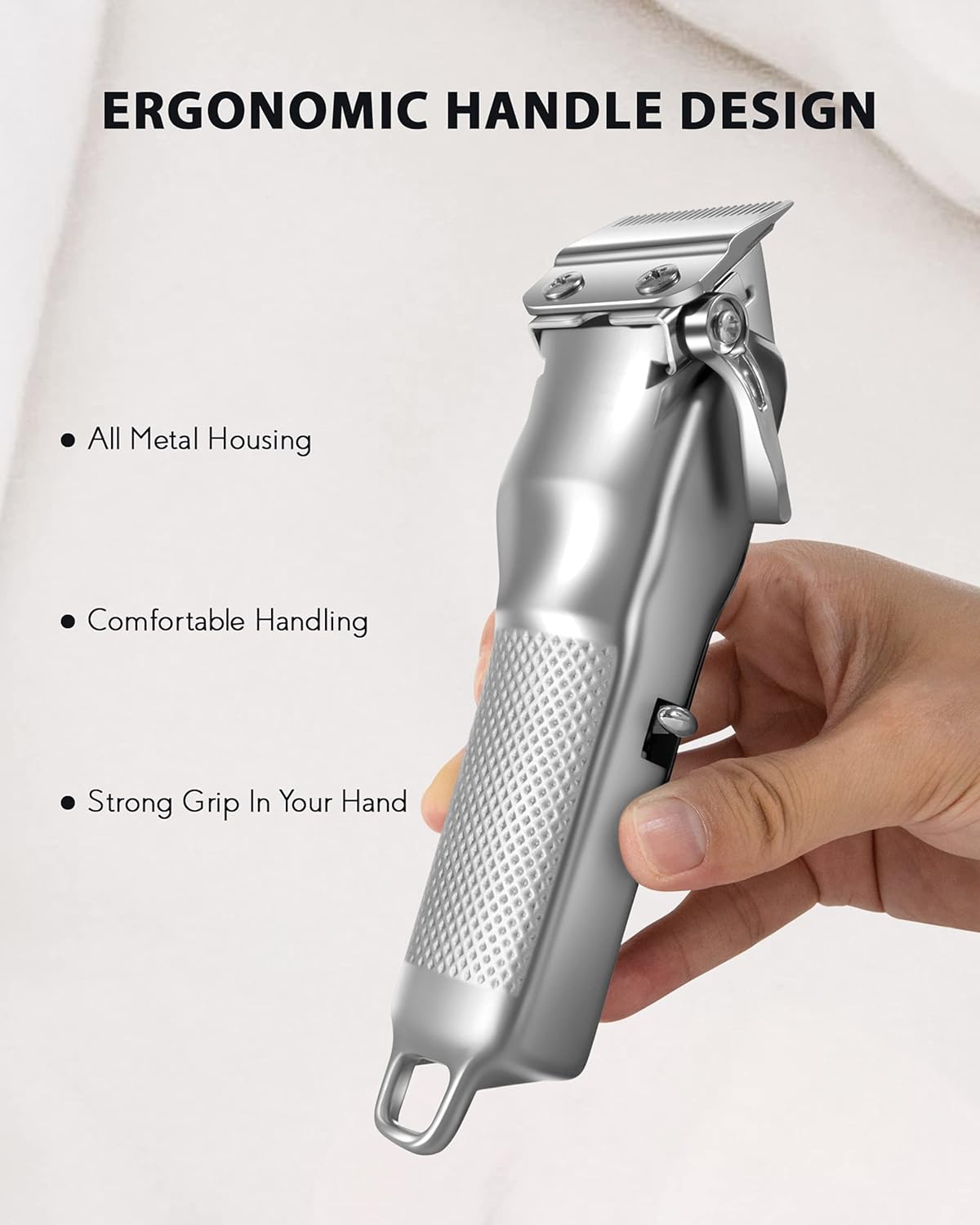 Professional Hair Clippers for Men, KBDS Cordless Clippers and T-Blade Hair Trimmer Barber Kit with Stainless Steel Blades and LED Display USB Rechargeable for Family and Salon Pack of 2