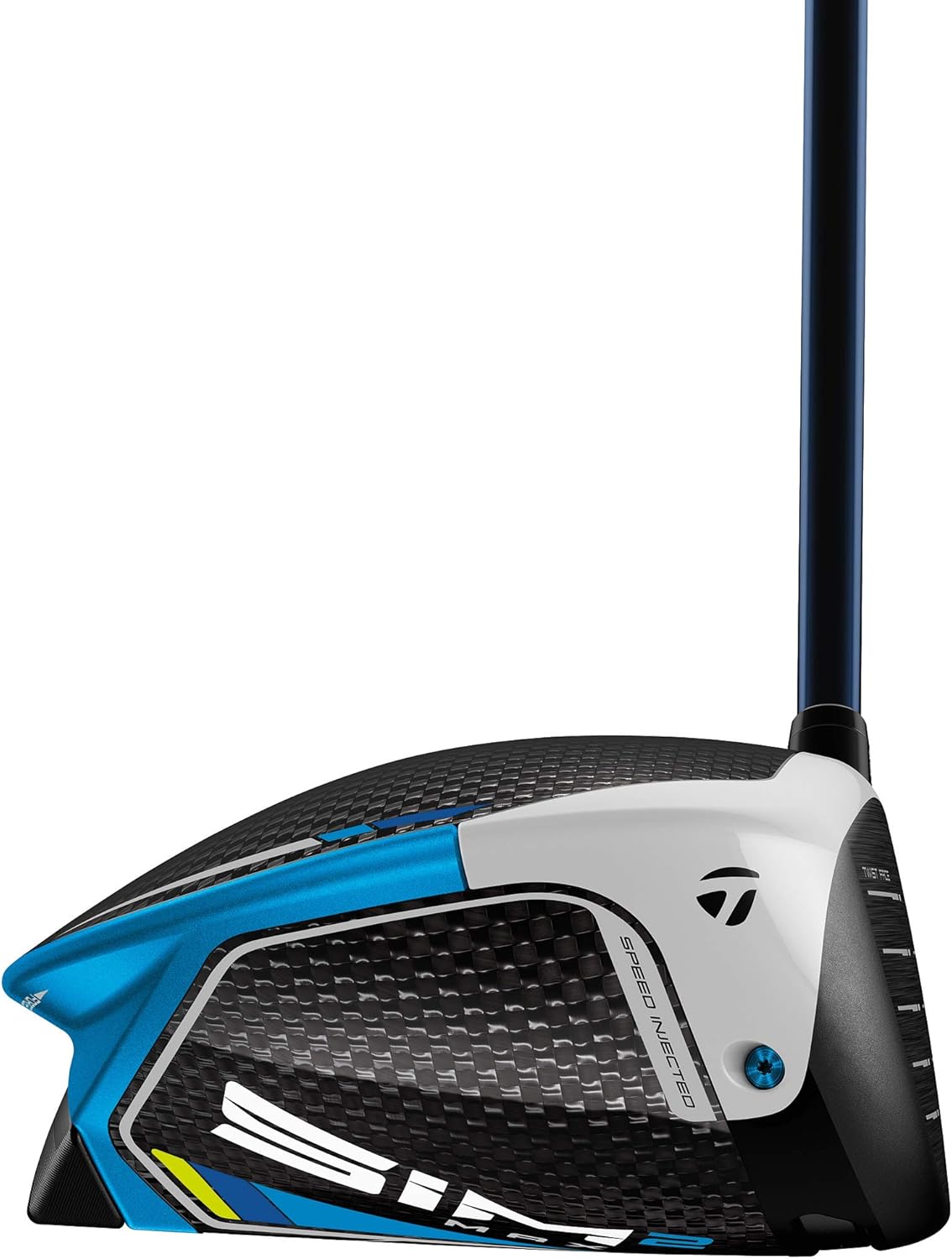 TAYLORMADE SIM2MAX Driver [Catalog Genuine Shaft Mounted Model] TENSEIBLUETM 50 Carbon Shaft Men's Golf Club Left Loft Angle: 10.5° W #1 Flex: SR