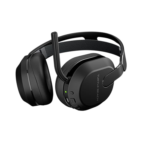 Turtle Beach Stealth 500 Wireless Amplified Gaming Headset for PC, PS5, PS4, Nintendo Switch, & Mobile – 40-Hr Battery, Bluetooth, Memory Foam Cushions, Flip-to-Mute Mic, EQ Presets