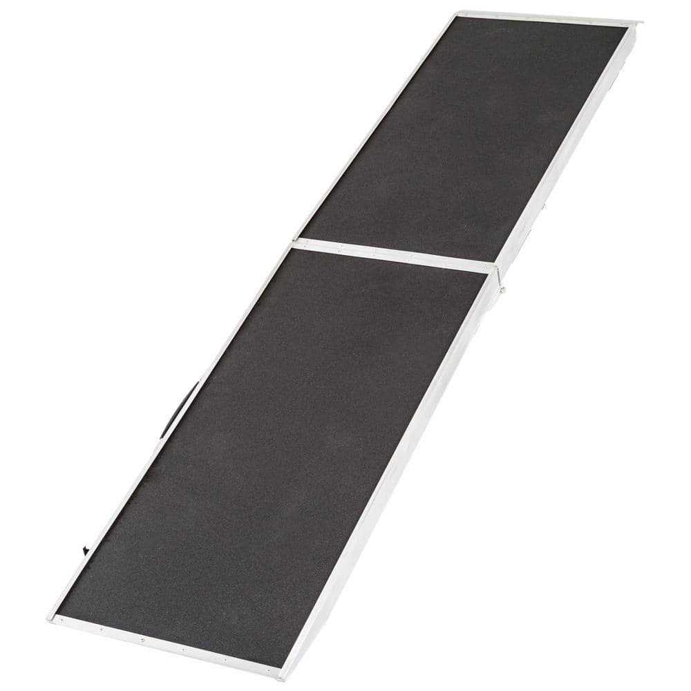 Lucky Dog 8 ft. Lightweight Extra Wide Folding Aluminum Pet Ramp - Pet Supplies online store