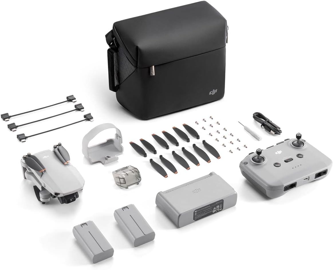 DJI Mini 2 SE Drone Fly More Combo Bundle with 64GB microSD Card, Landing Pad, Cleaning Kit