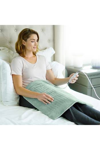 WeightedWarmth Extra-Wide Weighted HEATING Pad | Pure Enrichment