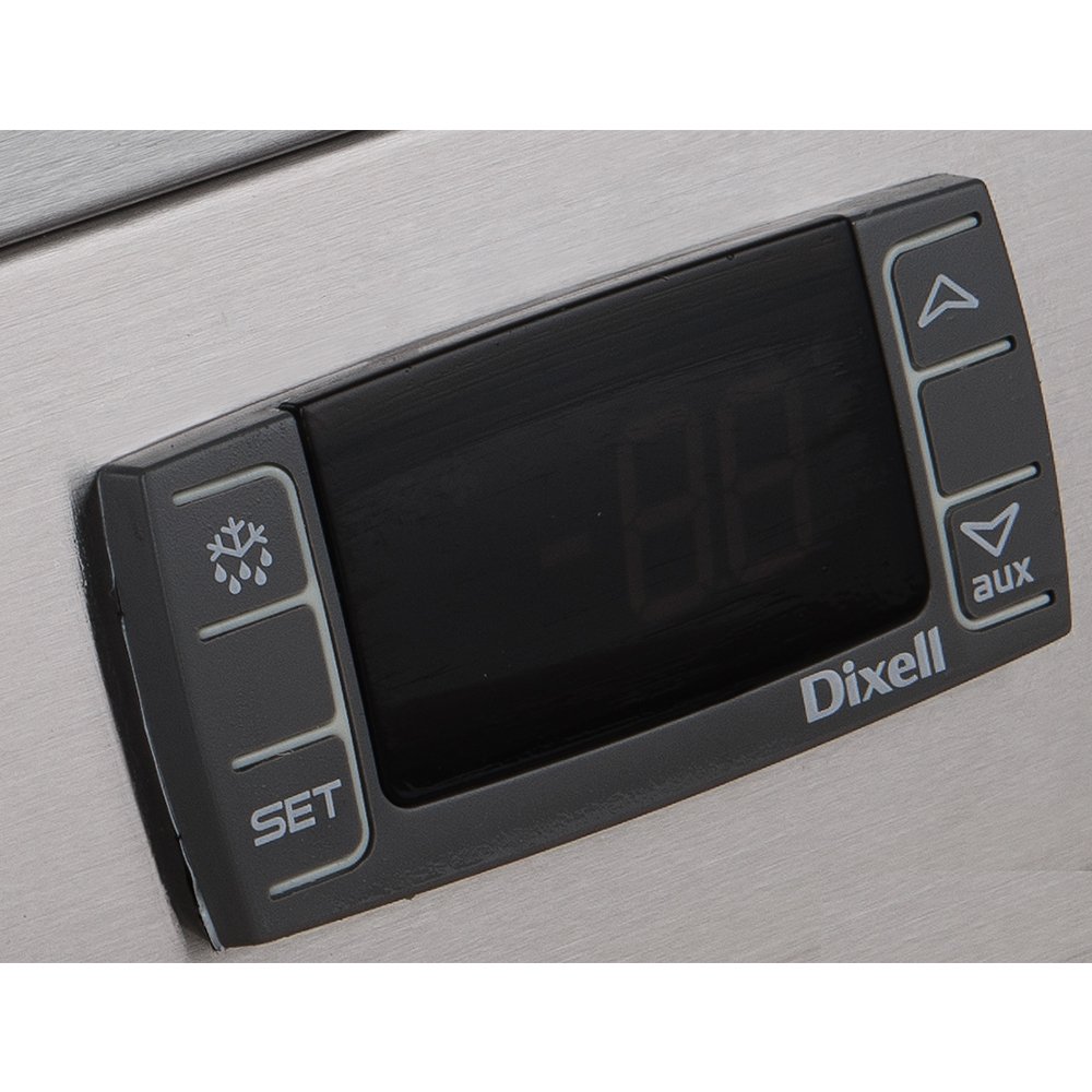 Dukers DUC48F 12.2 cu. ft. 2-Door Undercounter Freezer in Stainless Steel