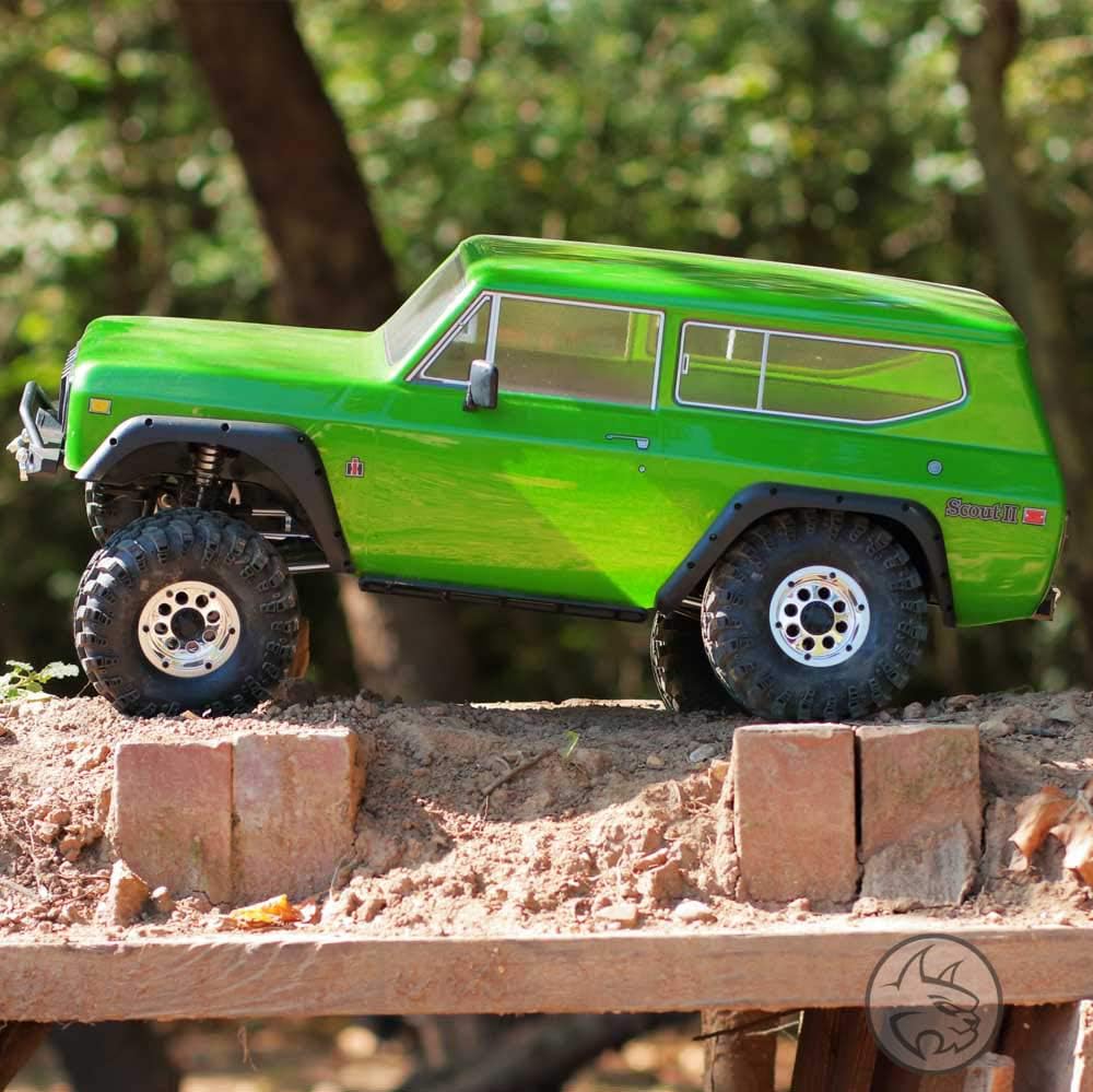 Redcat Racing RC Crawler 1/10 Scale Gen8 V2 International Scout II Off Road Rock Crawler RC Truck – 2.4Ghz Radio Controlled Waterproof Off Road Car – Great for All Terrain – Green