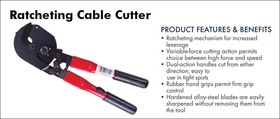 Gardner Bender - GRC-750 - Ratcheting Cable Cutter