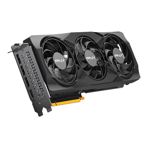 PNY NVIDIA GeForce RTX™ 5070 12GB ARGB Overclocked Triple Fan Graphics Card (DLSS 4, PCIe® 5.0, HDMI®/DP 2.1, 2.4-Slot, Epic-X™ RGB Lighting)