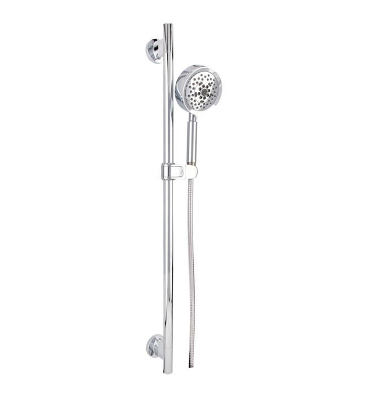 Gerber Versa D461758 30x22 Slide Bar Assembly with Parma 5-Function Handshower 1.75 GPM in