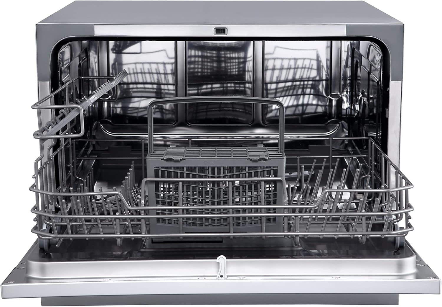EdgeStar DWP62SV 6 Place Setting Portable Countertop Dishwasher - Silver