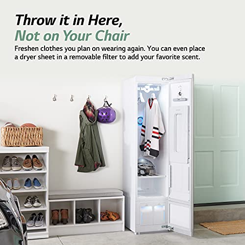 LG S3WFBN Styler Steam Closet