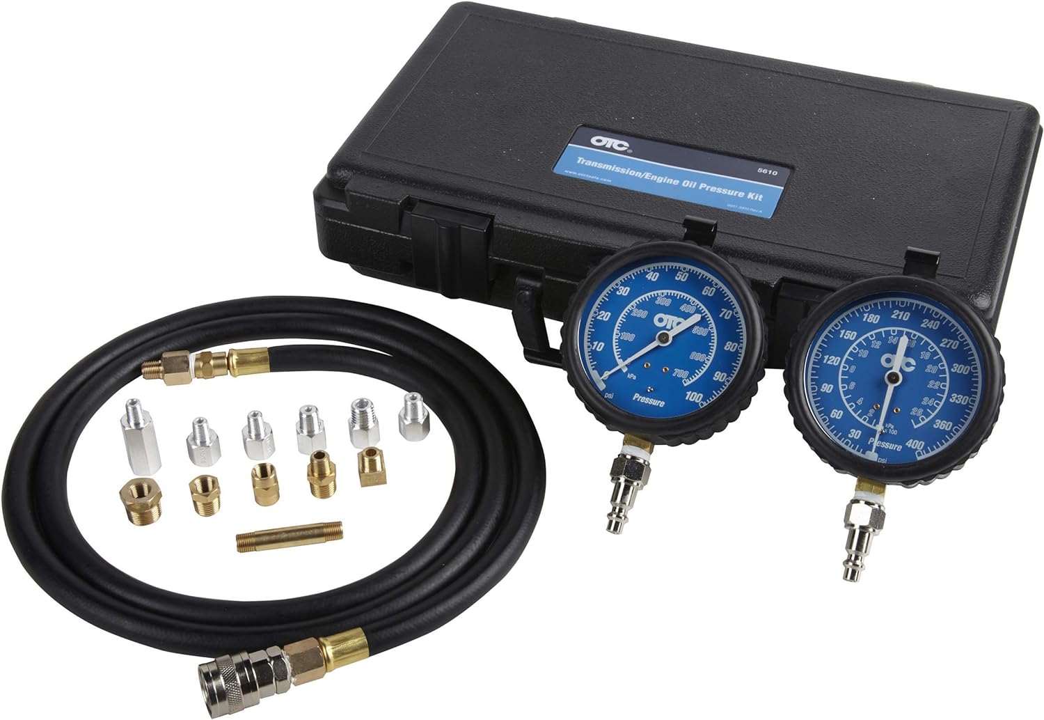 OTC Tools 5610 Trans-Eng Oil Press Tester Pack of 2