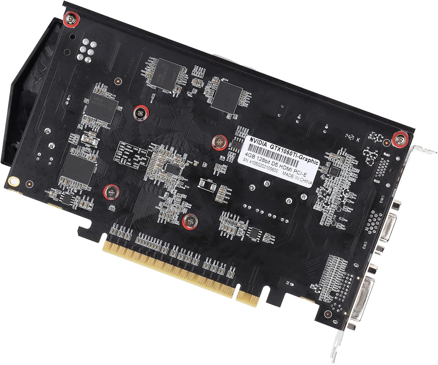 eboxer-1 GT X650Ti 4GB DDR5 128bit PCI Express 2.0 Graphics Card 1250MHz Video Memory Frequency, 900MHz 3D API DirectX 12 Dual Fan Low Profile Graphics Card