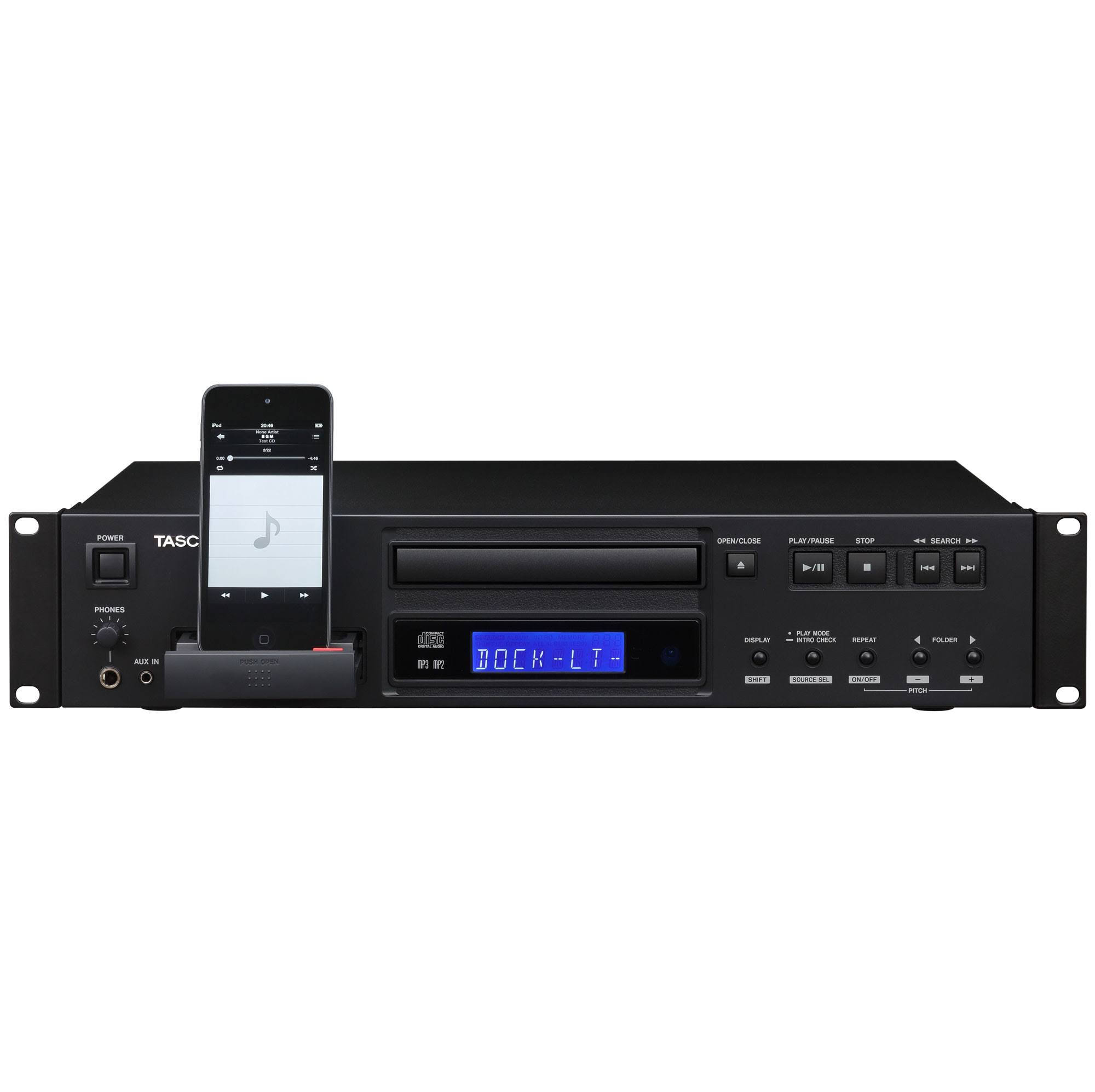 Tascam CD-200iL CD Player with iPod Dock