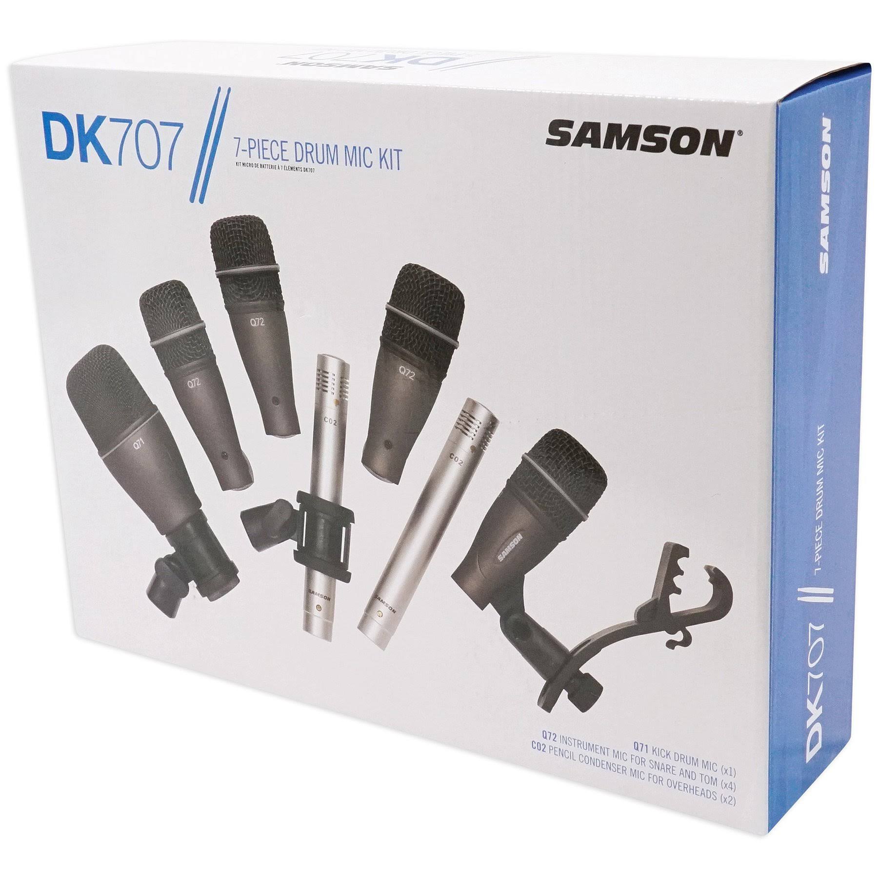 Samson DK707 Microphone set