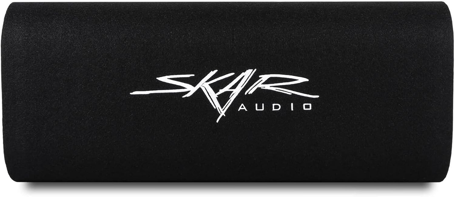 Skar Audio SK8TBV Single 8" 400 Watt Max Power Vented Subwoofer Enclosure Bass Tube