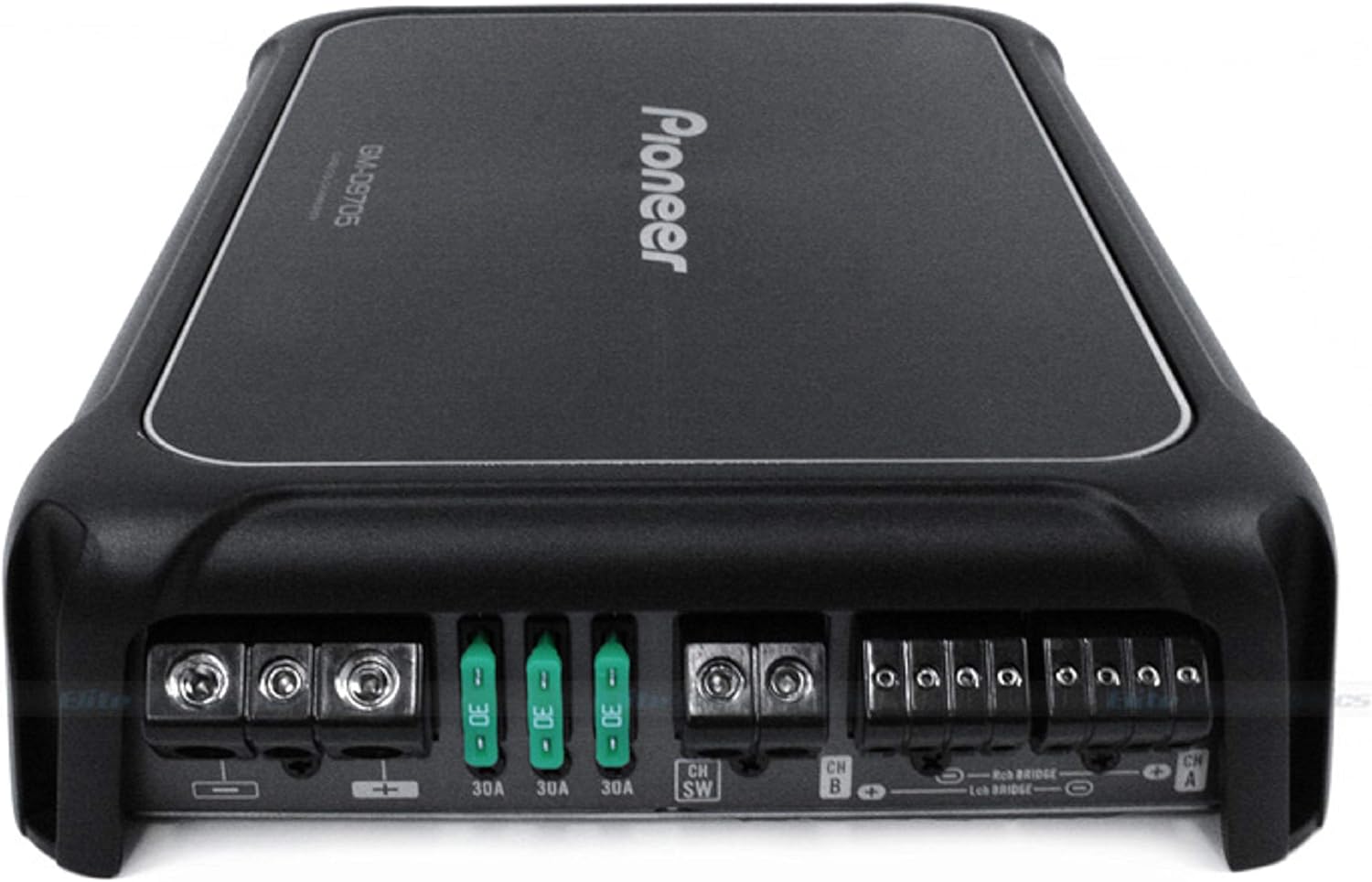 Pioneer GM-D9705 2000W Max 5-Channel GM Digital Champion Series Class-D Car Audio Stereo Amplifier w/ Wired Bass Boost Remote and Free Alphasonik Erabuds