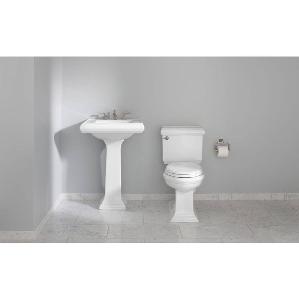 Kohler K-3816-0 Memoirs Comfort Height Two-Piece Elongated 1.28 GPF Toilet with Classic