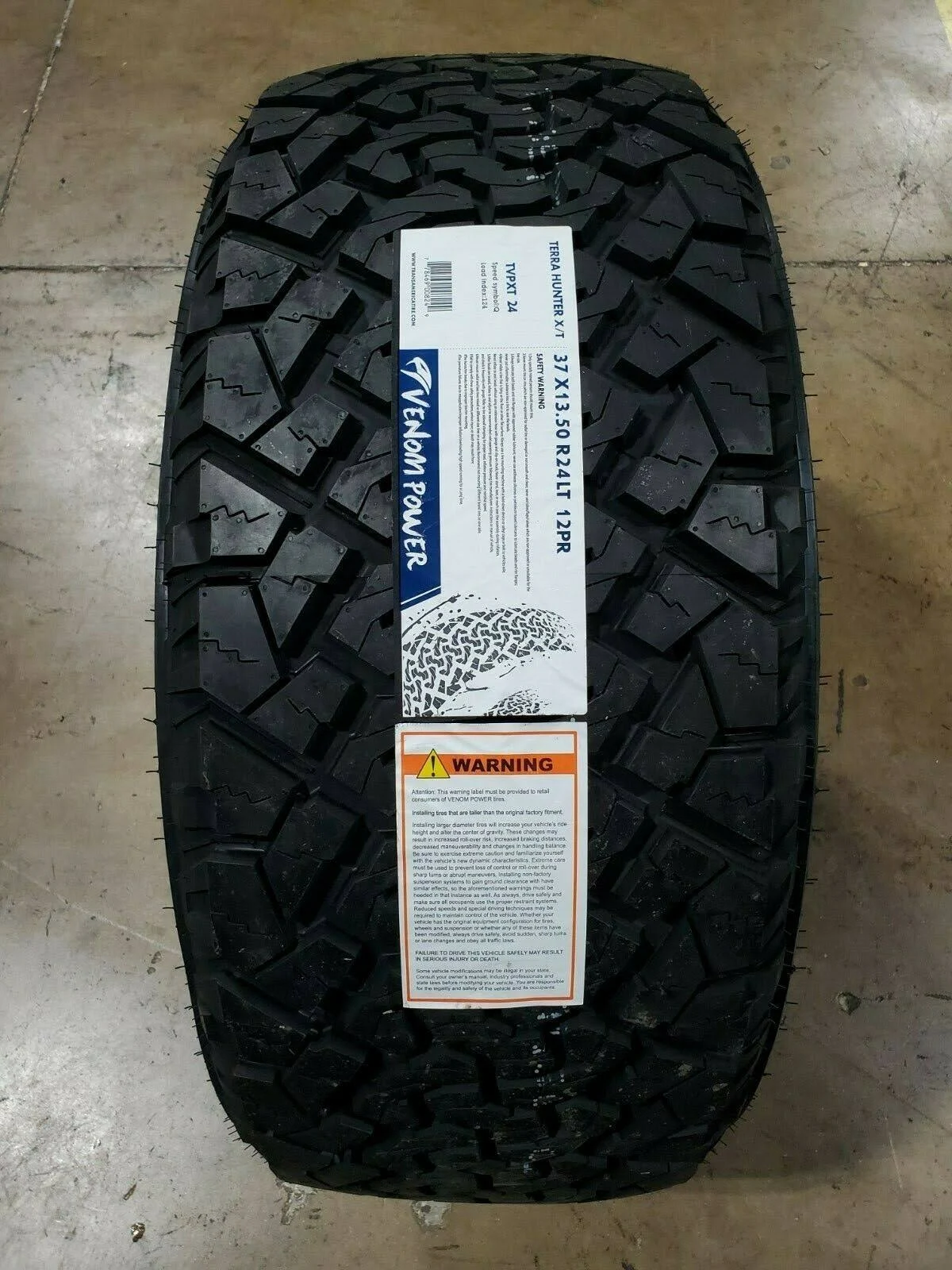 Venom Power Terra Hunter X/T Lt37/13.50r24 124Q Tire
